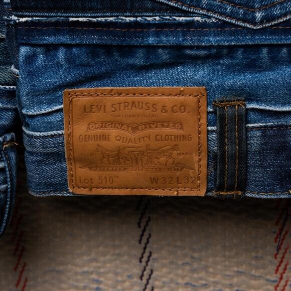 Upcycled levis denim jacket - Picture 4 of 7